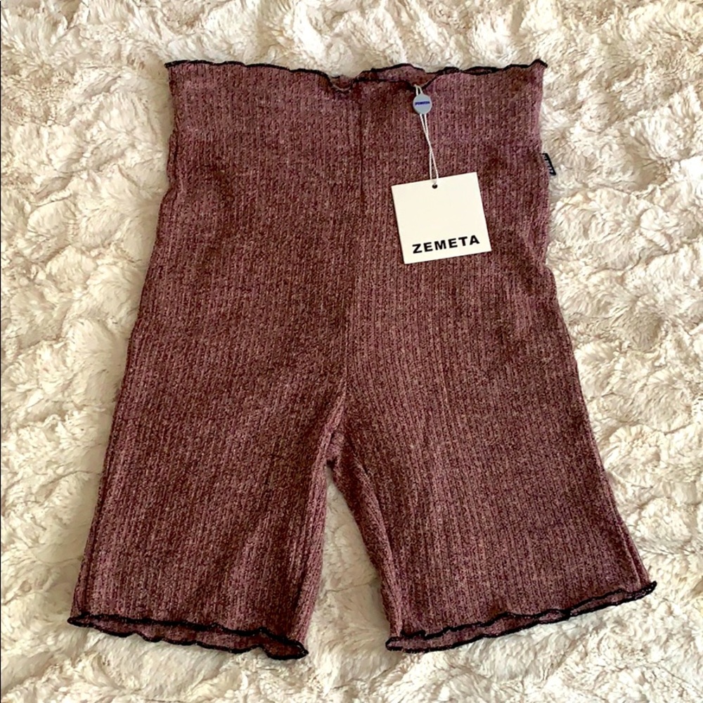 Ze meta Biker Shorts NWT
